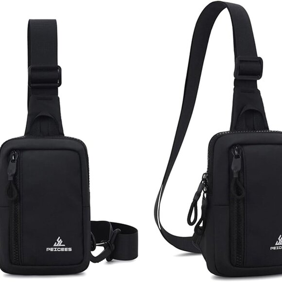 Small Crossbody Bag for Men Women Mini Sling Bag Travel Running Phone Daypack Cr - Picture 8 of 8